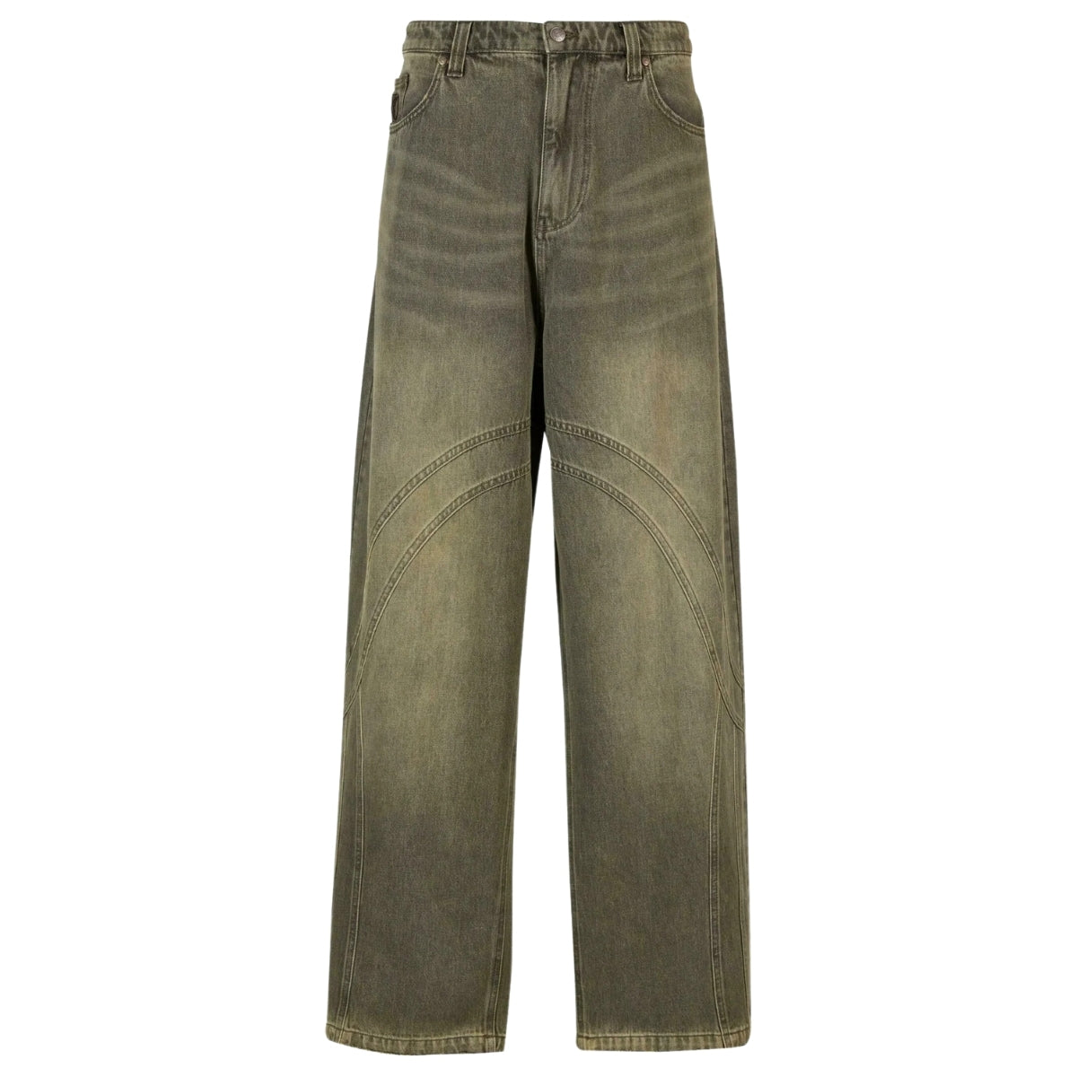 Karl Kani Jeans Og Washed Denim Baggy Blue Sand
