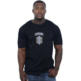 Capone T-Shirt Mexican Embroidery Slogan Black