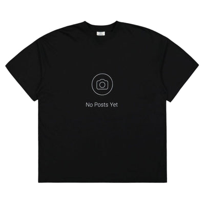 Vetements T-Shirt No Posts Regular Black