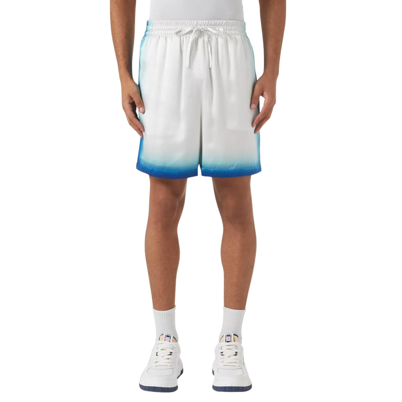 Casablanca Shorts Casa Way Skate White-Blue