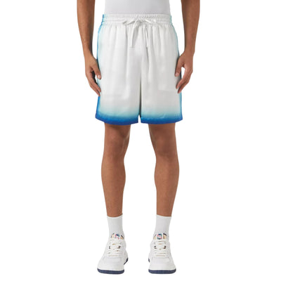 Casablanca Shorts Casa Way Skate White-Blue