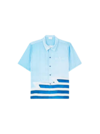 Blue Sky Inn Shirt Yacht Blue