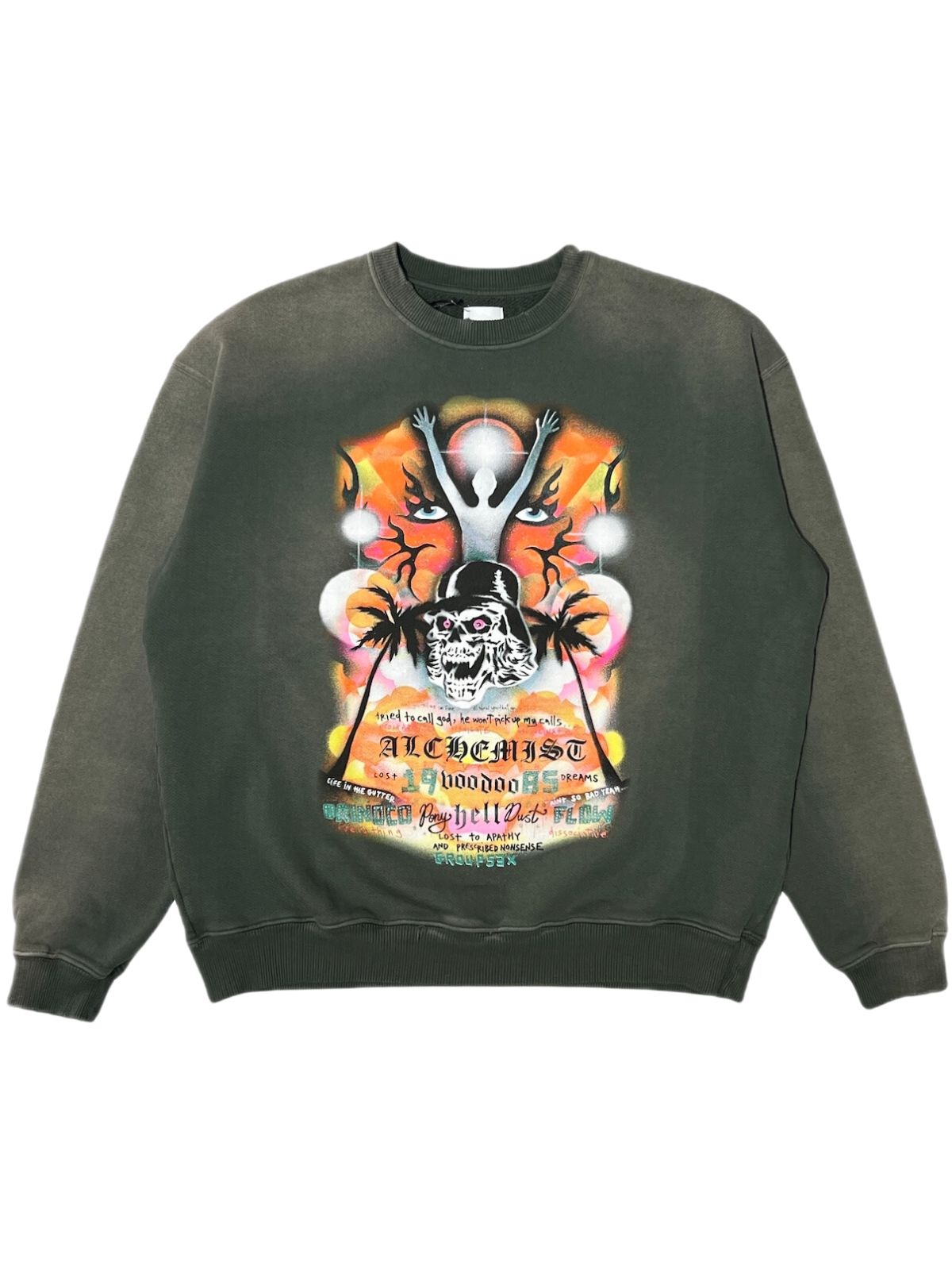 Alchemist Sweater The Lovers Dark Green