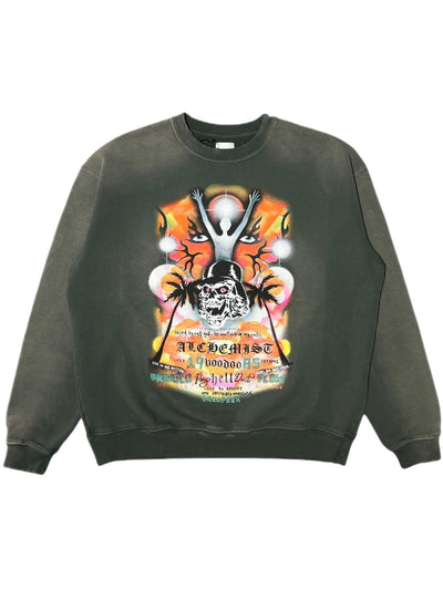Alchemist Sweater The Lovers Dark Green