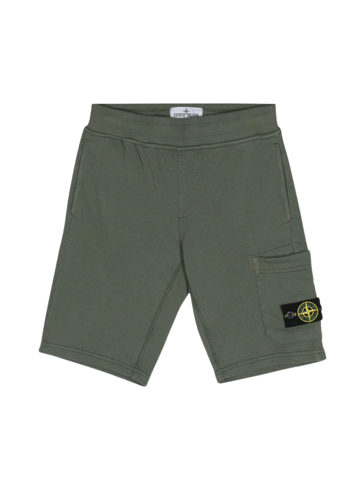 Stone Island Shorts Logo Green