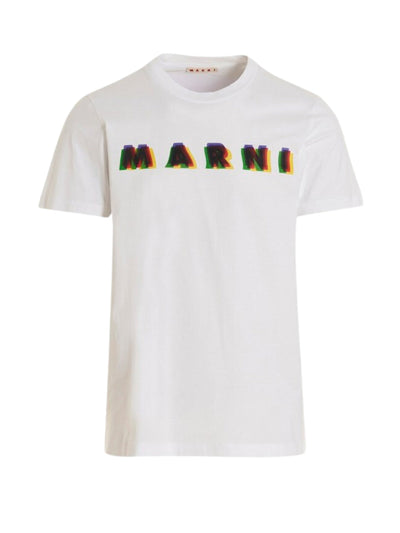 Marni T-Shirt Logo White