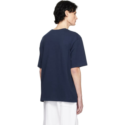 Casablanca T-Shirt Greek Temple Patch Navy