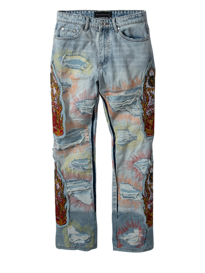 Who Decides War Jeans Barrage Denim Sky