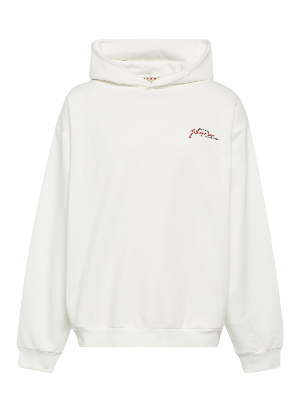 Marni Hoodie Logo White
