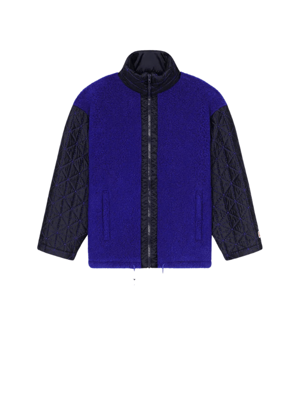 Kenzo Jacket Fleece Grey-Blue