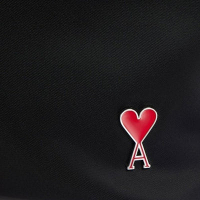 Ami Handbag Logo Black-Red