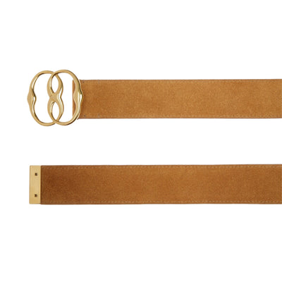 Bally Belt Buckle Gold-Tan