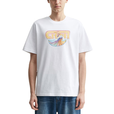 Casablanca T-Shirt Casa Surf White