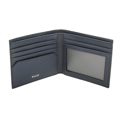 Bally Wallet Strip Logo White-Black