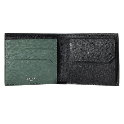 Bally Wallet Logo Olive