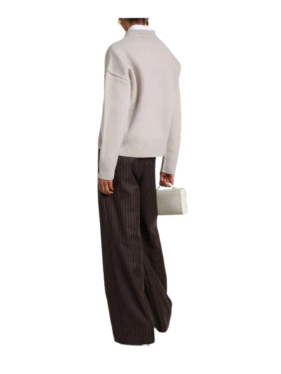 Ami Sweater Logo Light Beige