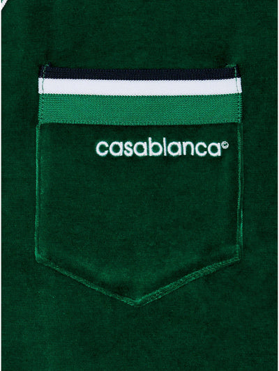 Casablanca Shirt Logo Green