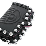 Chiara Ferragni Bag Eyelike Studs Black-Silver