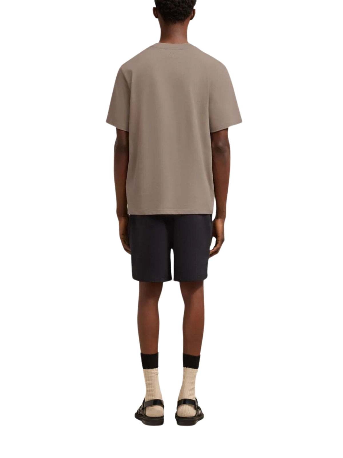 Ami T-Shirt Logo Light Taupe