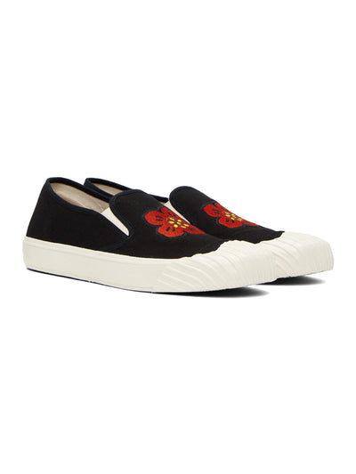 Kenzo Sneaker Slip-On Flower Black-Red
