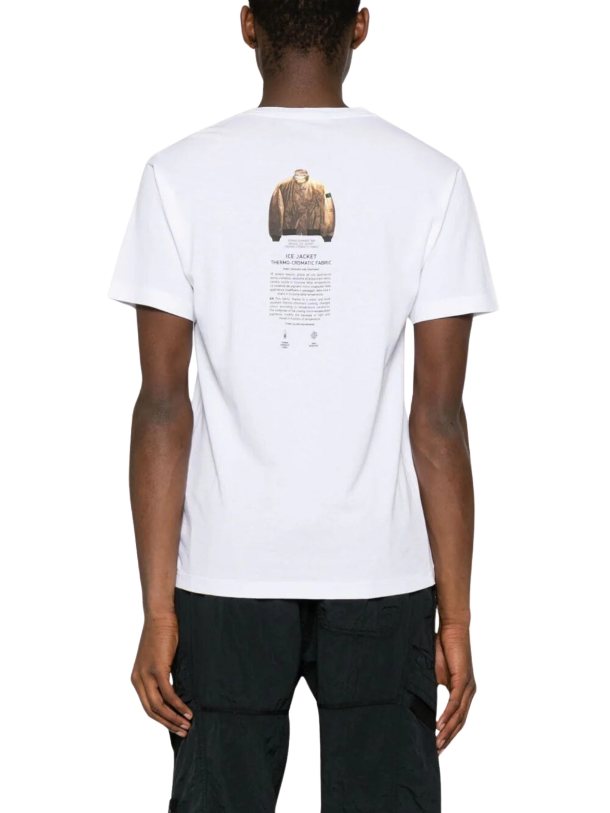 Stone Island T-Shirt Logo White