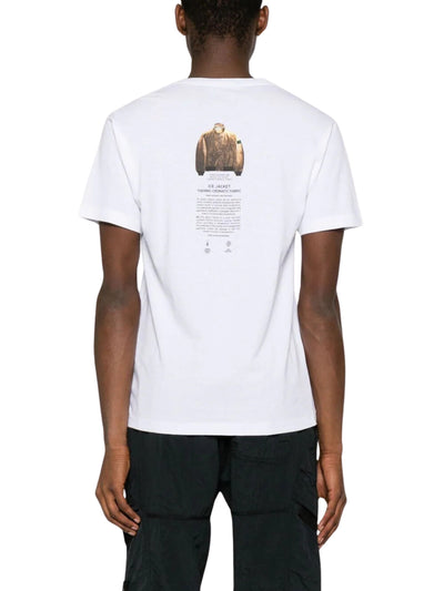 Stone Island T-Shirt Logo White