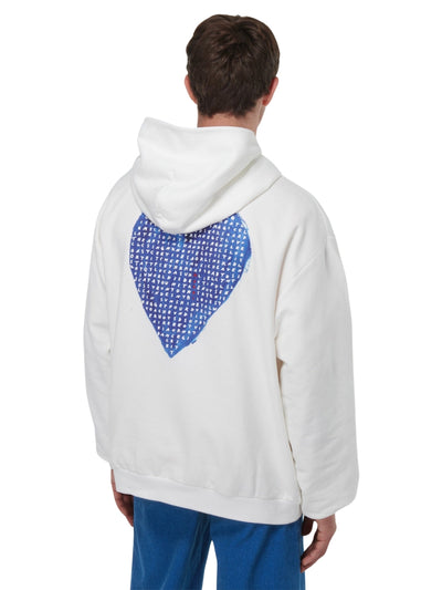 Marni Hoodie Logo White