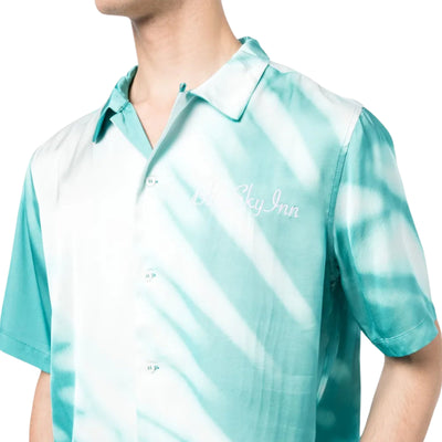Blue Sky Inn Shirt Shadow Print Blue