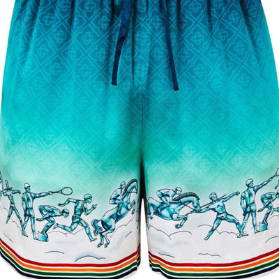 Casablanca Shorts Drawstring La Deesse Du Stade