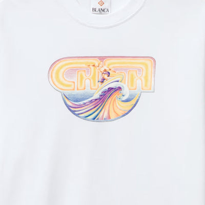 Casablanca T-Shirt Casa Surf White
