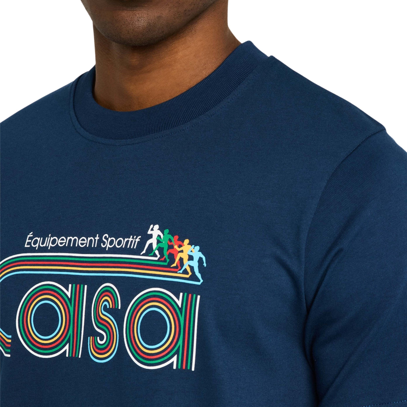 Casablanca T-Shirt Equipment Sportif Navy