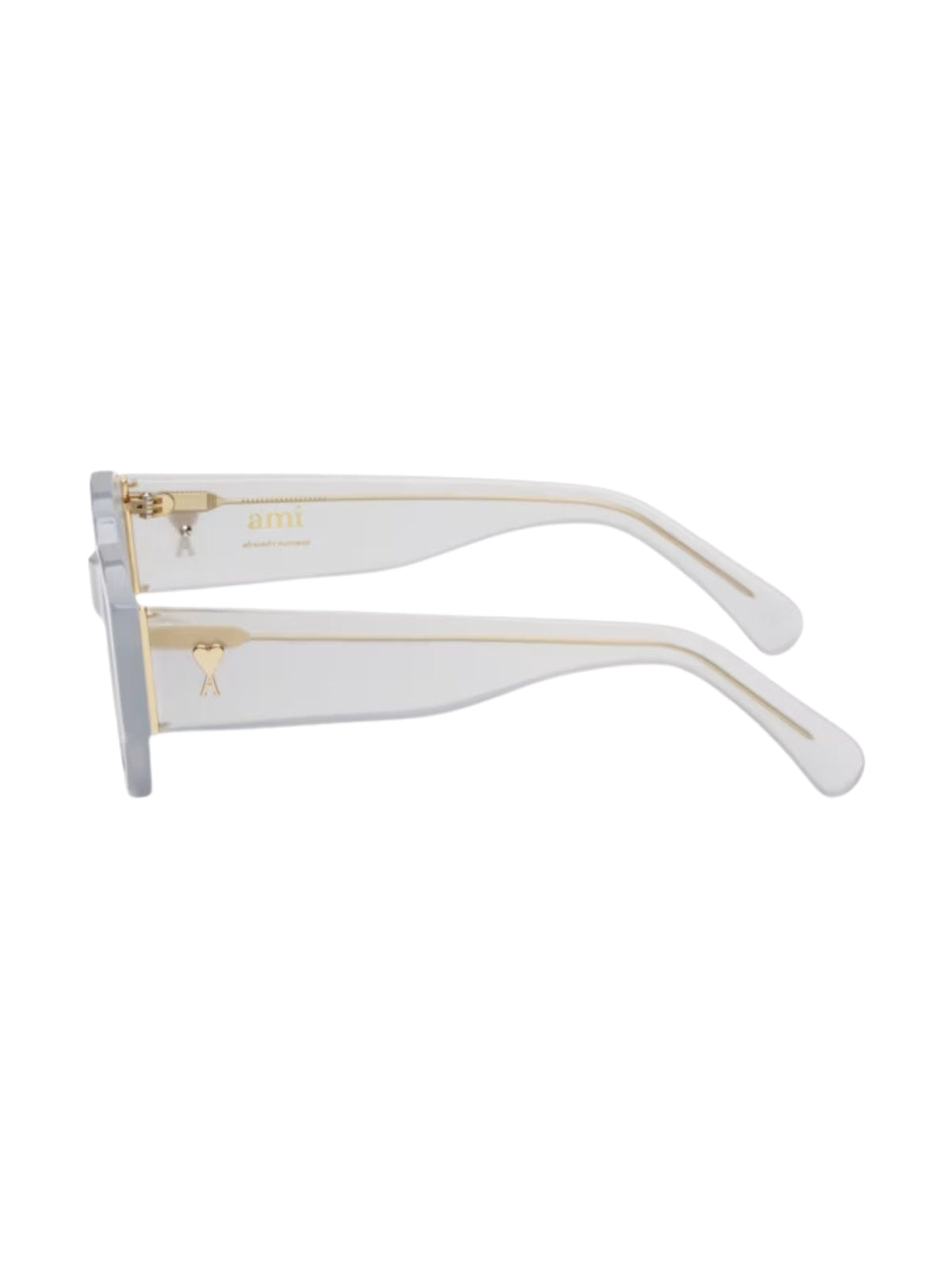 Ami Sunglasses Classical De Coeur Cashmere Blue