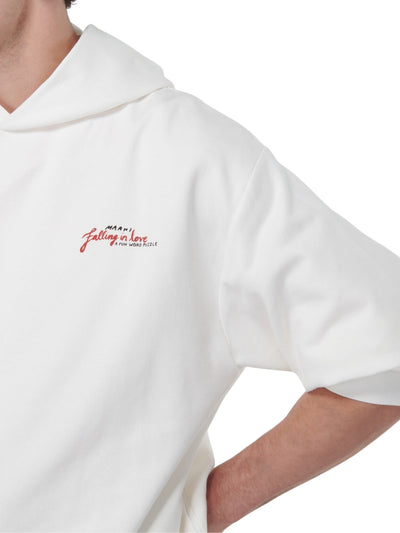 Marni Hoodie Logo White