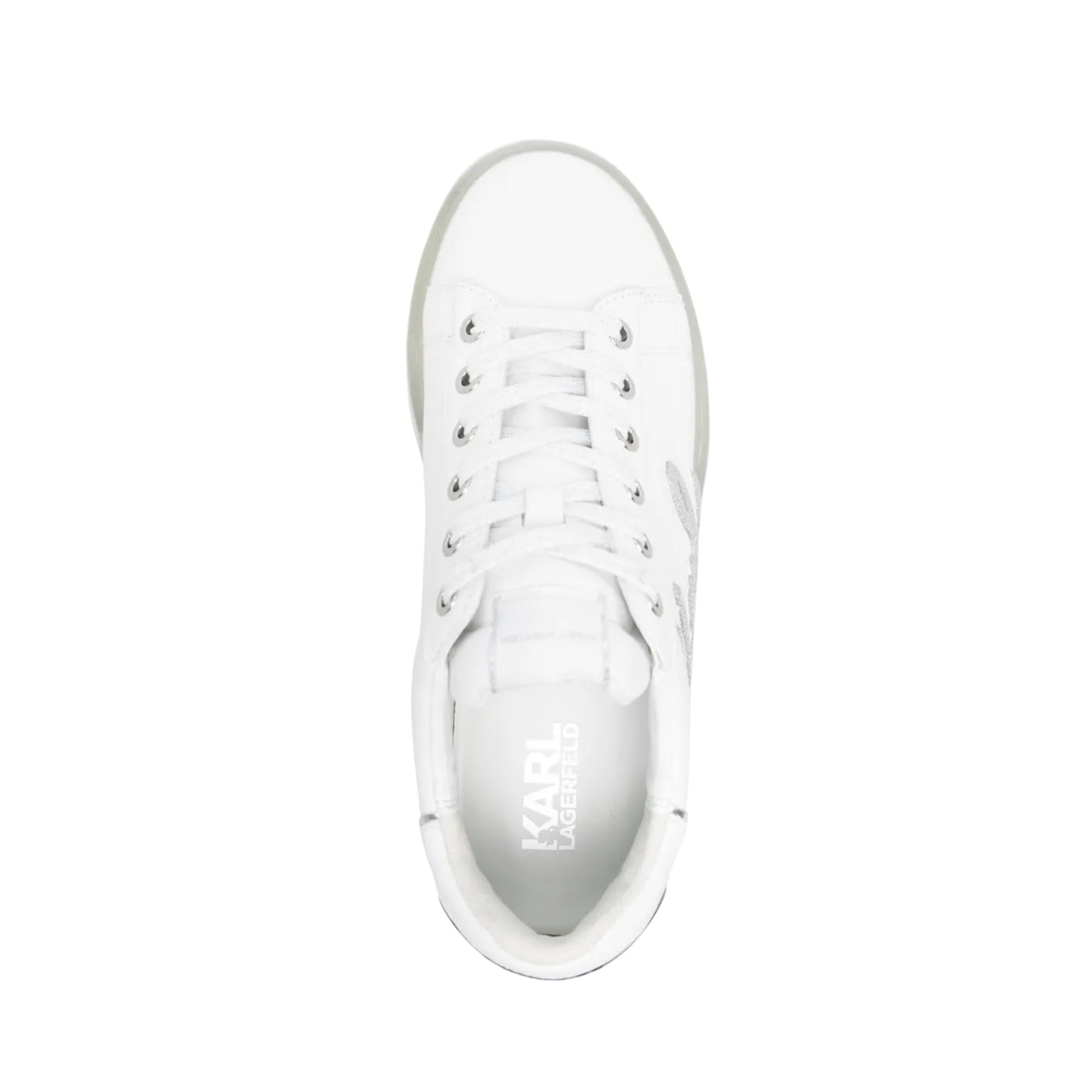 Karl Lagerfeld Kapri Kushion Glitter White
