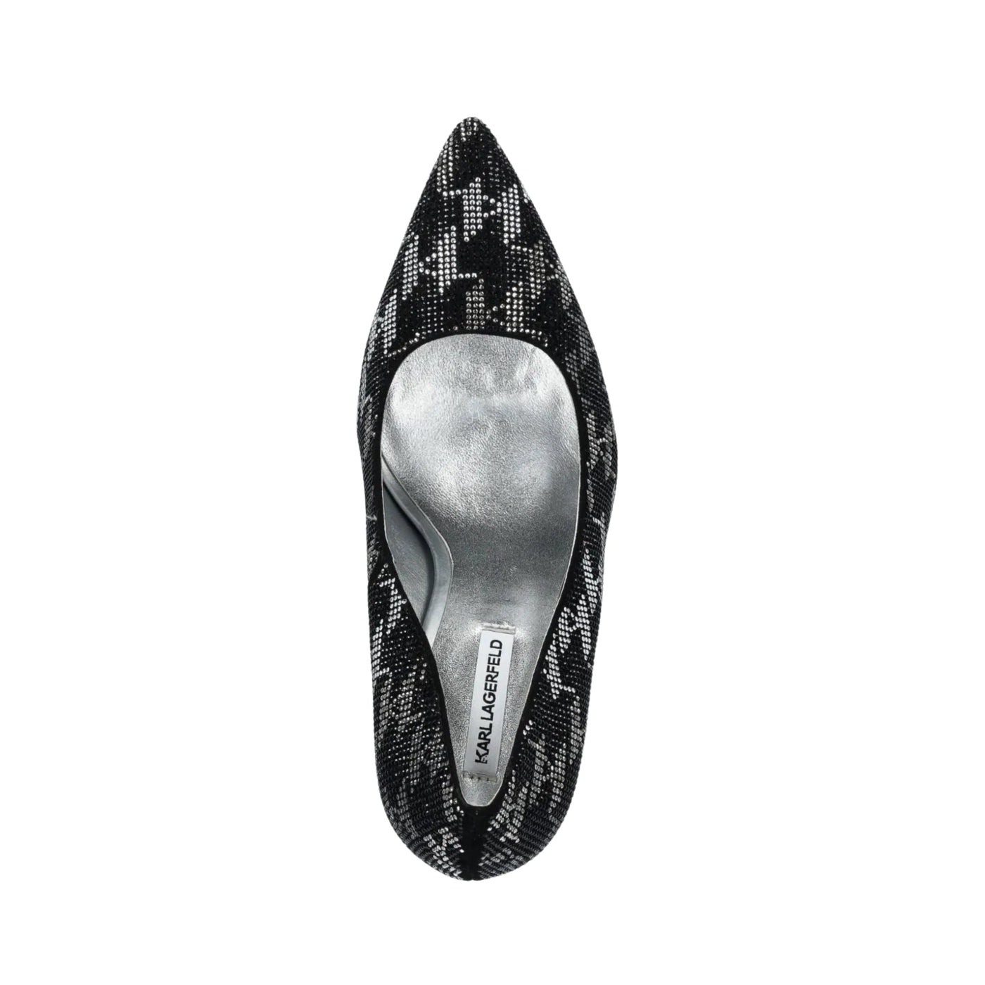 Karl Lagerfeld Hell Sarabande Court Rhinestone Black