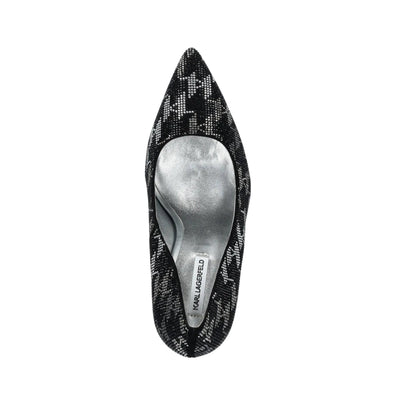 Karl Lagerfeld Hell Sarabande Court Rhinestone Black