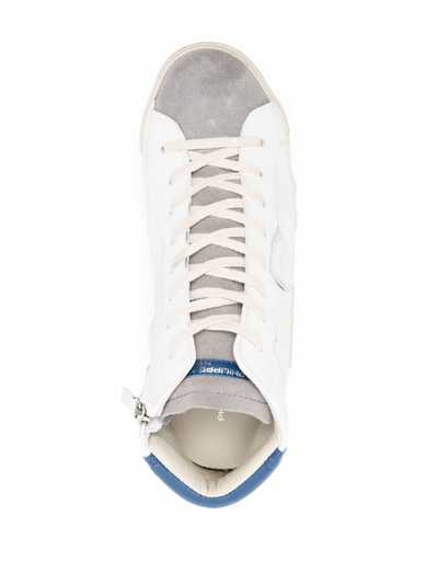 Philippe Model Sneaker Vintage Blanc Gris