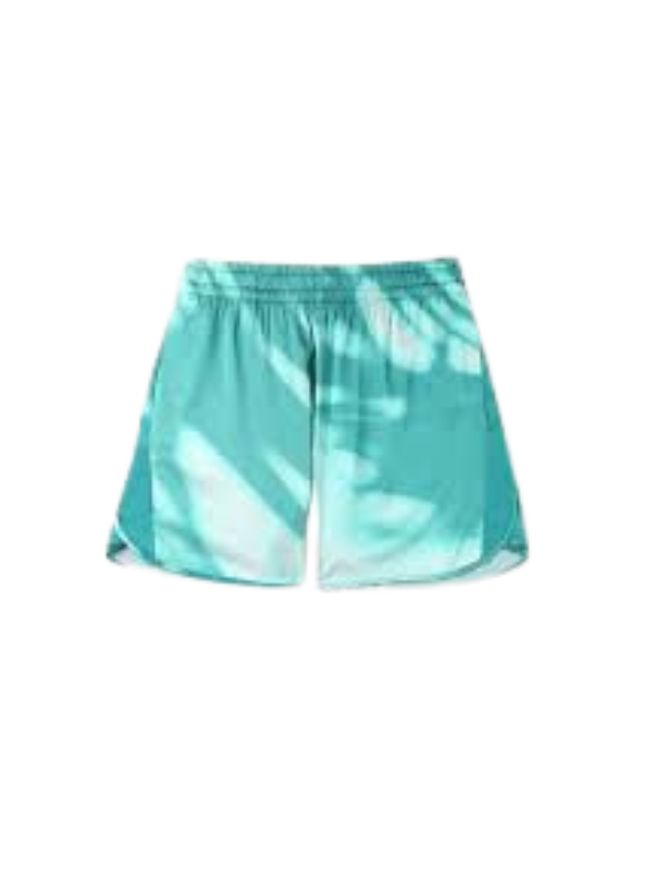Blue Sky Inn Shorts Deck Shadow Print Blue