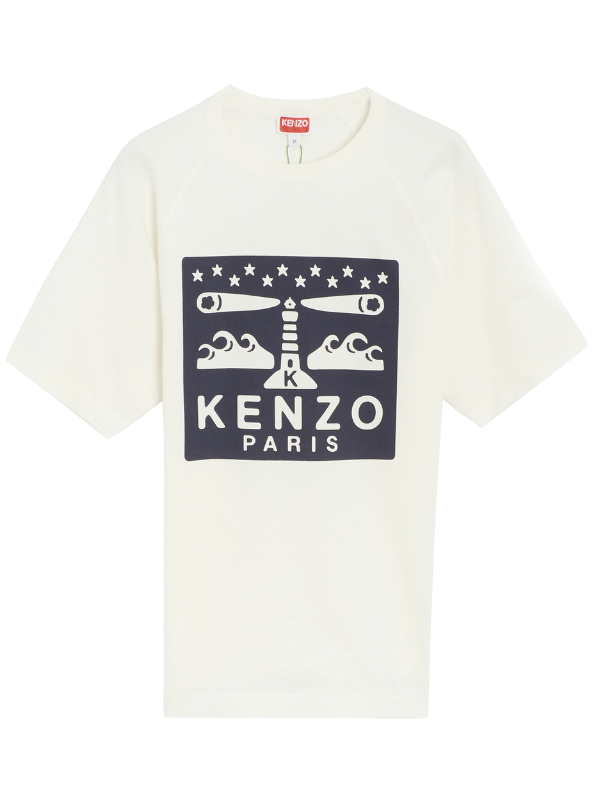 Kenzo T-Shirt Tower White