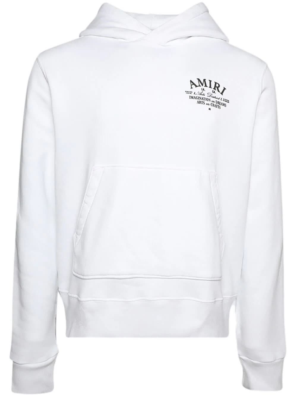 Amiri  Sweater Mini Logo White