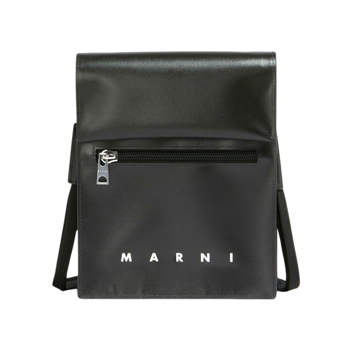 Marni Bag Sling Logo Black