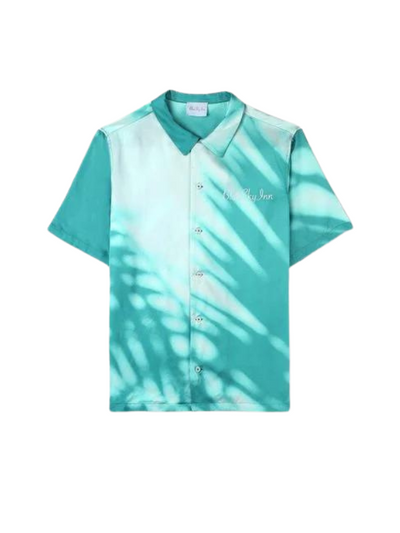 Blue Sky Inn Shirt Shadow Print Blue