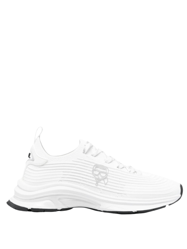 Karl Lagerfeld Sneaker Lux Finesse Plex Ikonic Knit White
