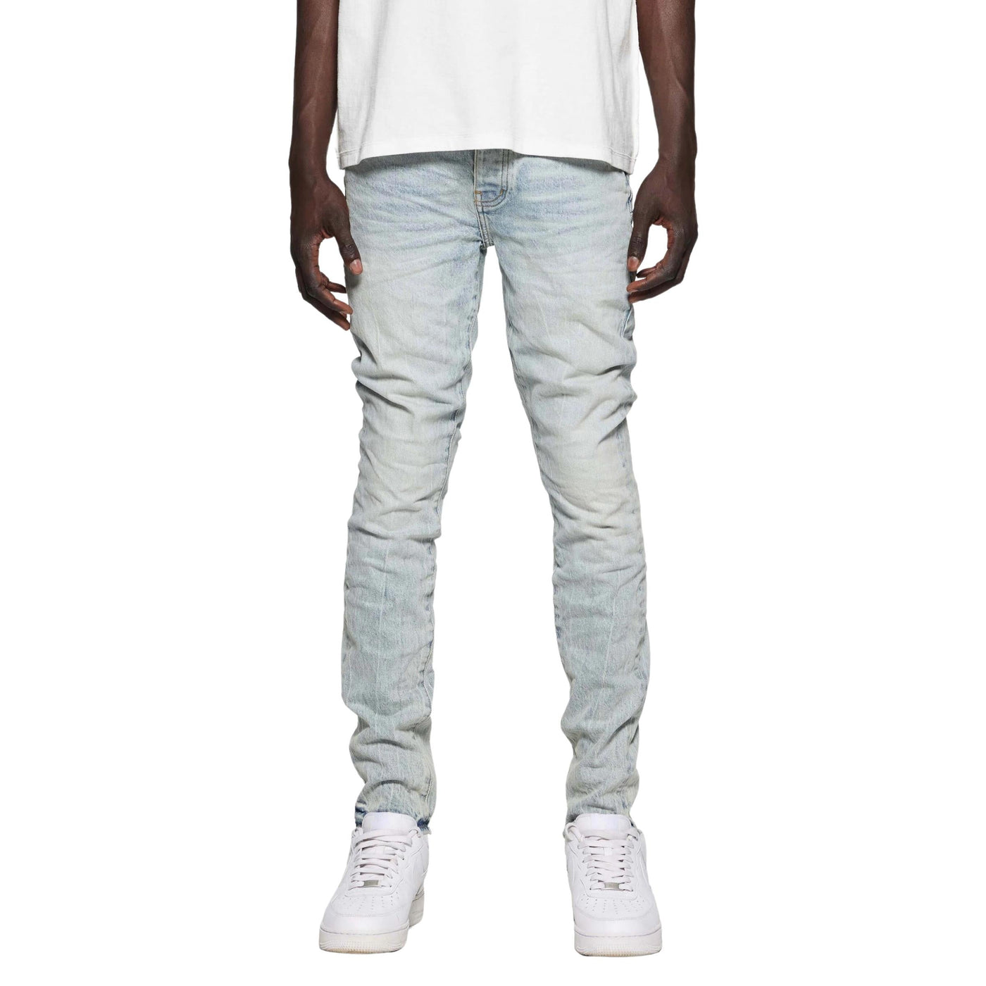 Purple Jeans Wash Blue-Brown
