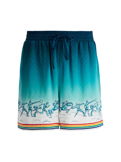 Casablanca Shorts Drawstring La Deesse Du Stade