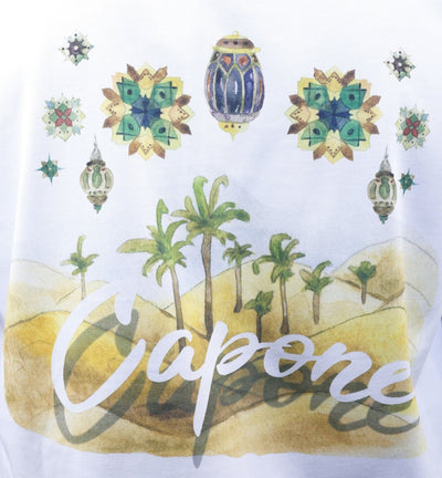 Capone T-Shirt Desert Palm White